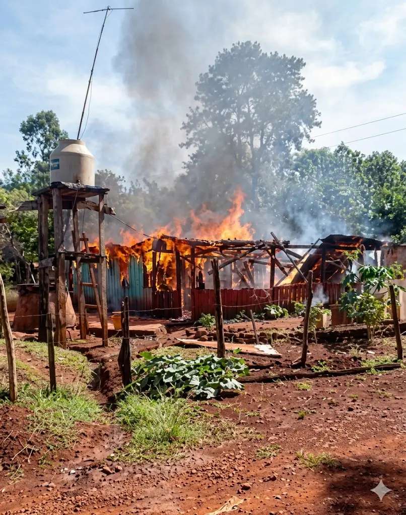 Apelo a la Solidaridad de la Comunidad: Familia de Colonia Oasis Necesita Urgente Ayuda tras Incidente