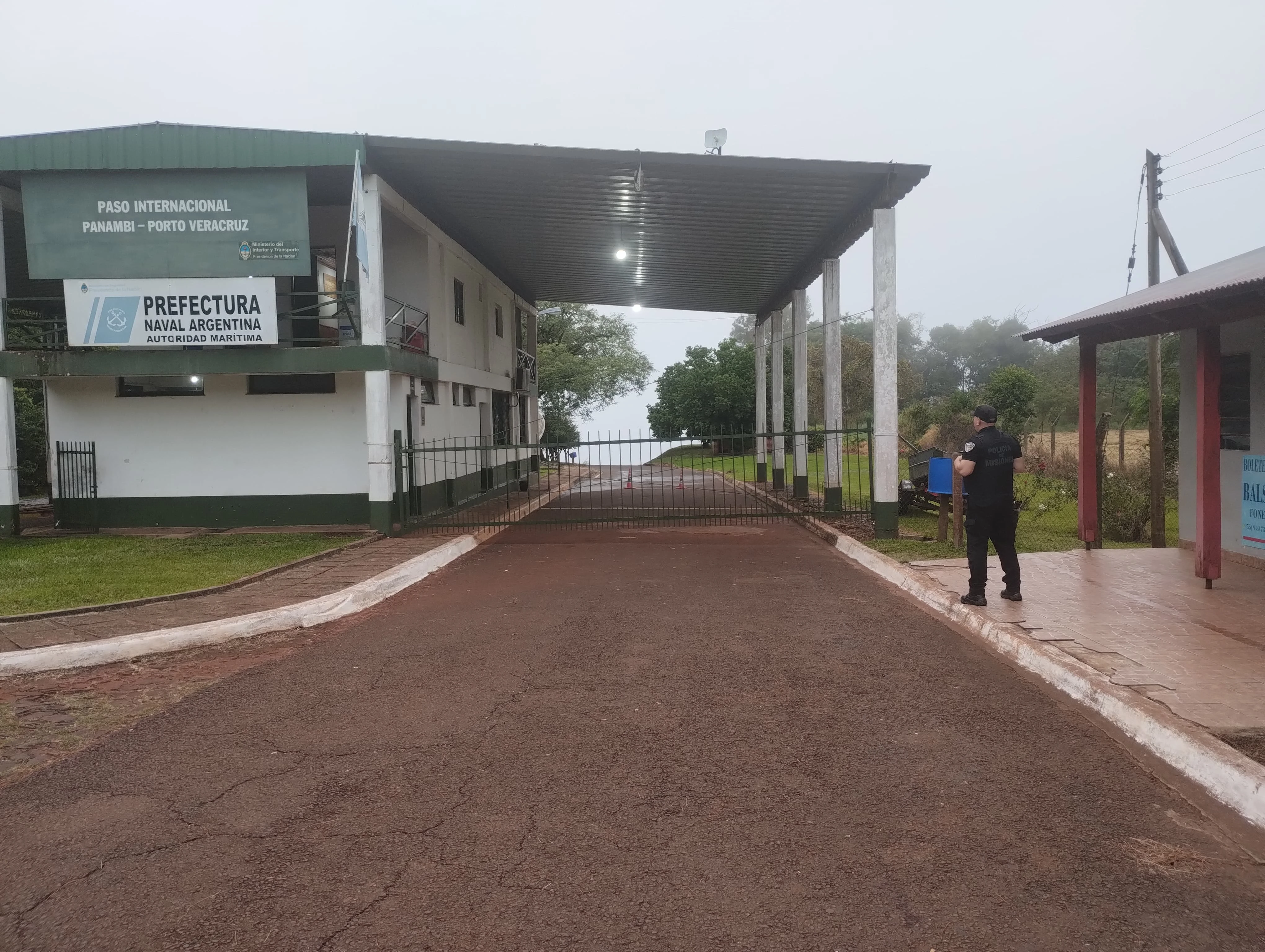 Inhabilitan Paso Fronterizo Panambí–Porto Vera Cruz por Bajante Histórica del Río Uruguay