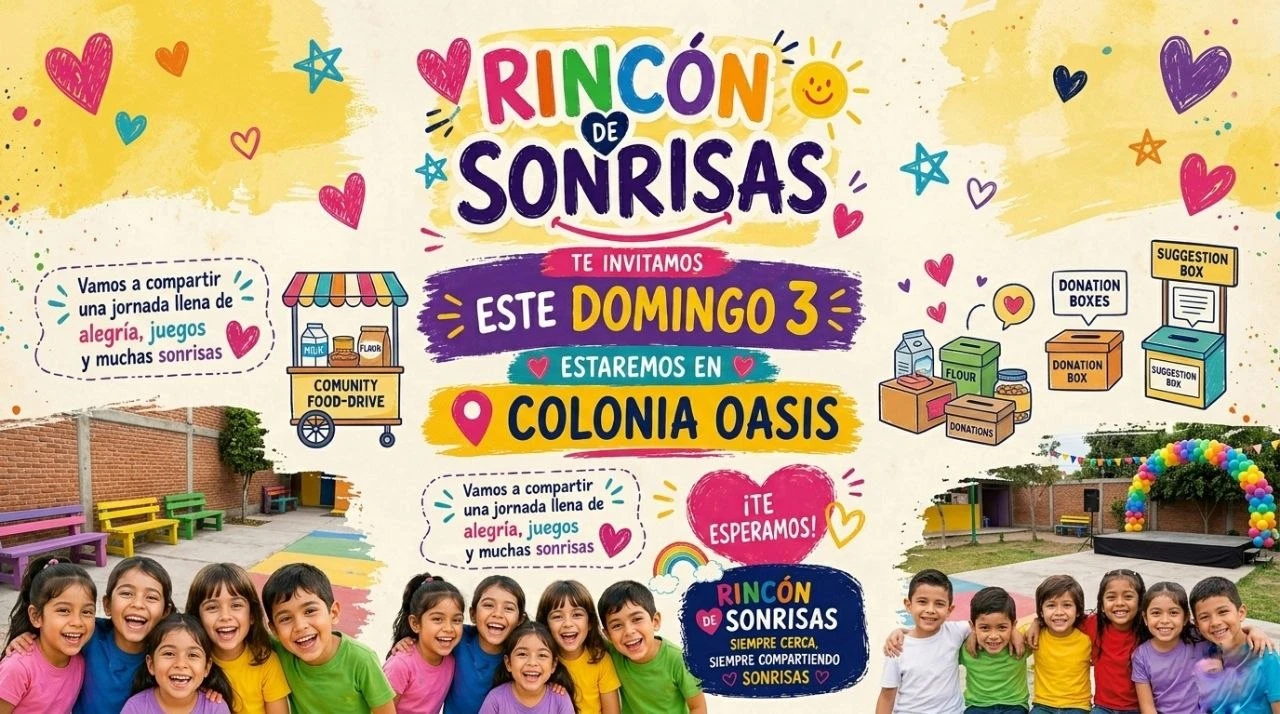 Rincón de Sonrisas: Merendero itinerante que lleva alegría a los barrios de Jardín América