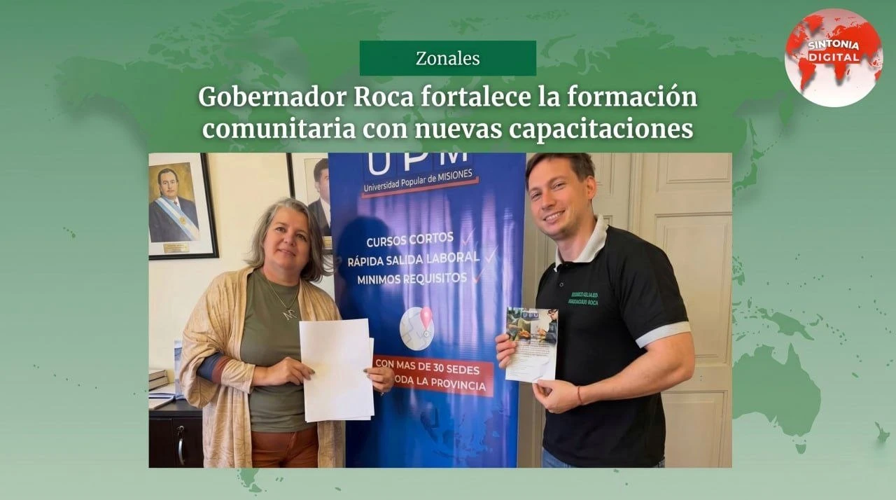 Gobernador Roca Firma Convenio con Universidad Popular para Ampliar Oferta Educativa