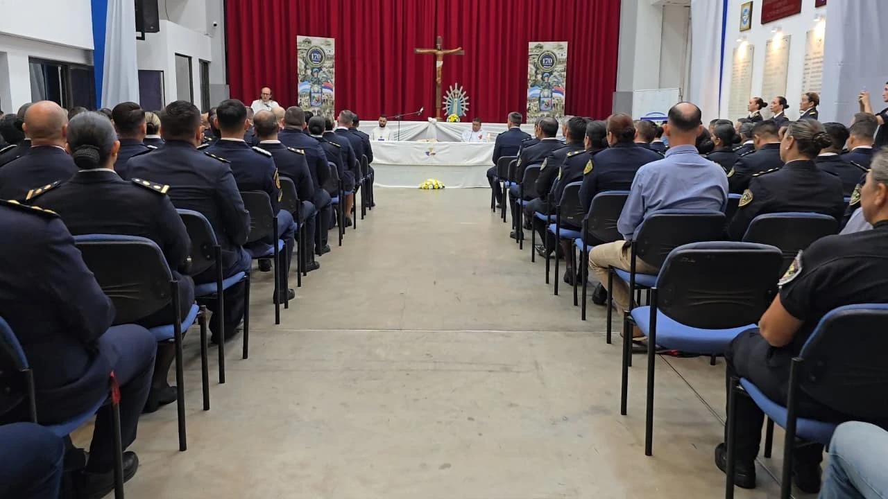 Policía de Misiones Celebra 170 Años de Servicio con Misa y Profundo Reconocimiento