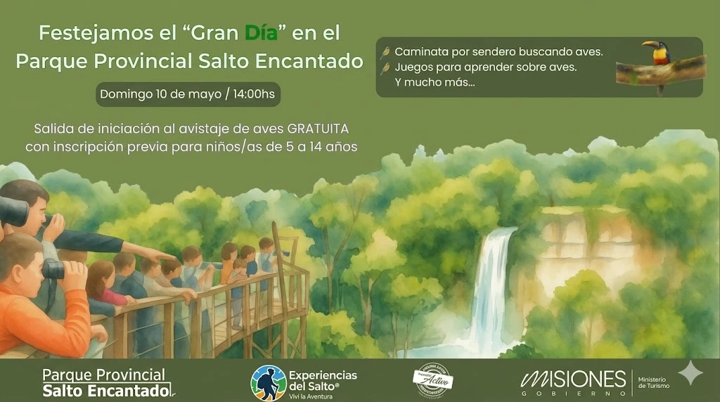 Explorando el Mundo Alado: 'Pajareros por un Día' en el Salto Encantado