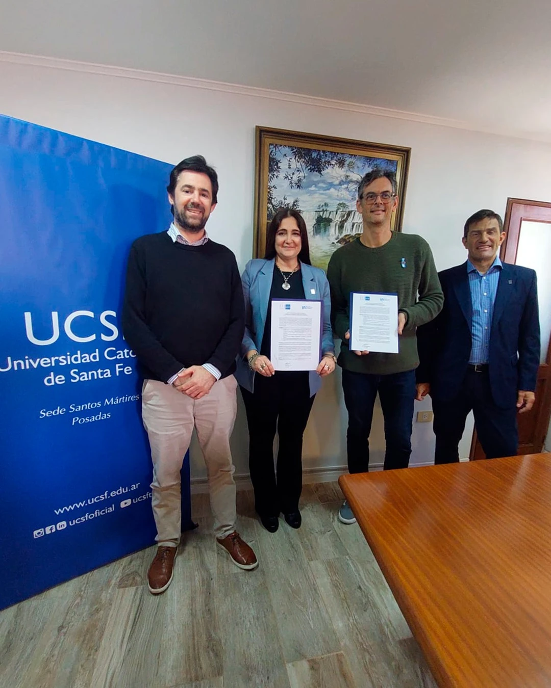 Impulso a la Formación Audiovisual: Montoya y UCSF Firman Convenio de Articulación
