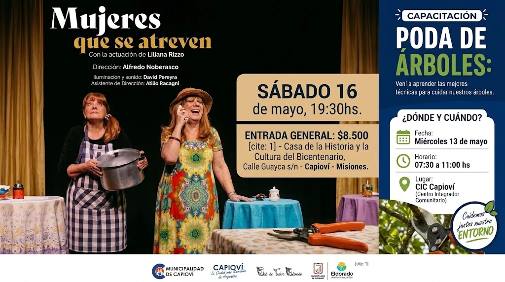 “Mujeres que se atreven” llega a Capioví para deslumbrar con su humor y profundidad