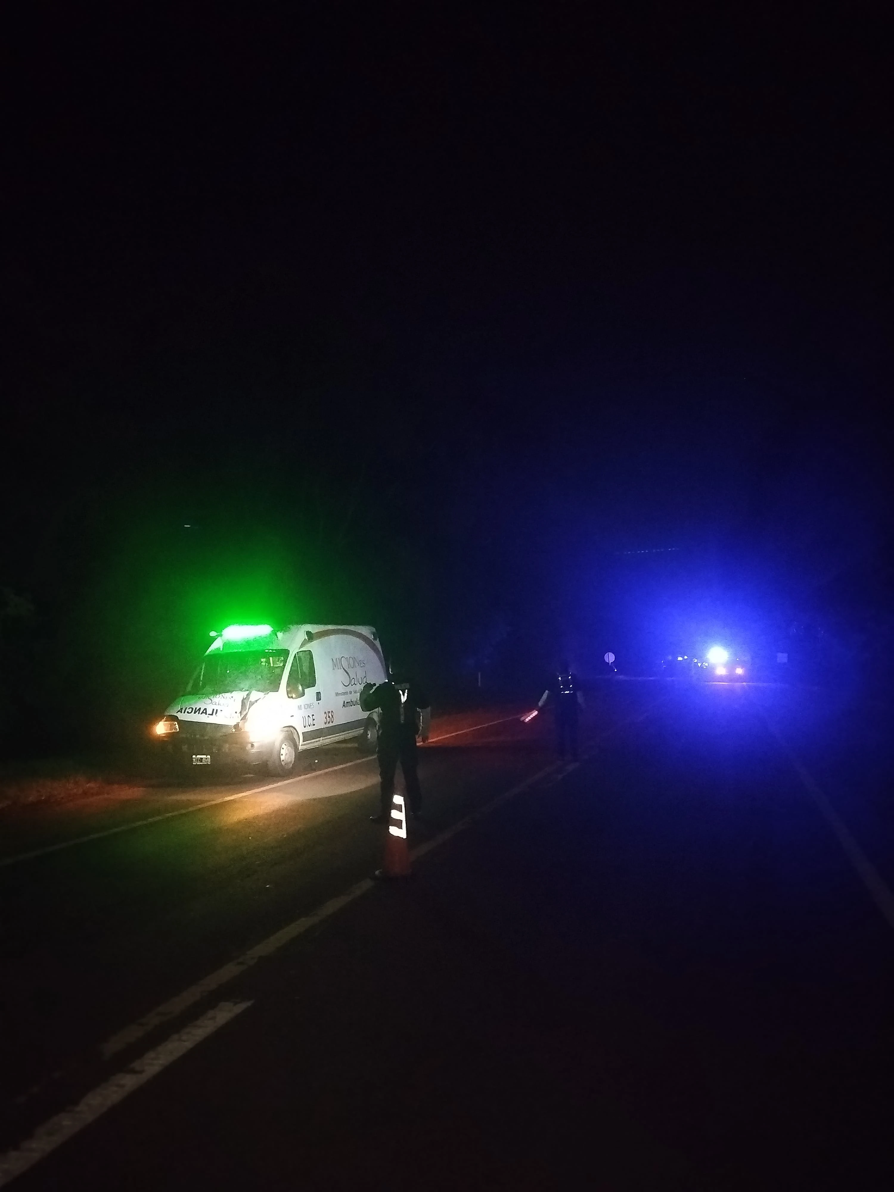 Tragedia en la Ruta 14: Anciano Fallece al ser Arrollado por Ambulancia en Campo Grande