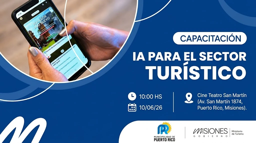 Misiones se prepara para el futuro del turismo: Capacitación en Inteligencia Artificial para potenciar el sector