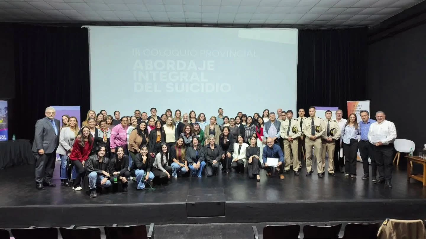 Hipólito Yrigoyen presente en crucial coloquio provincial sobre prevención del suicidio