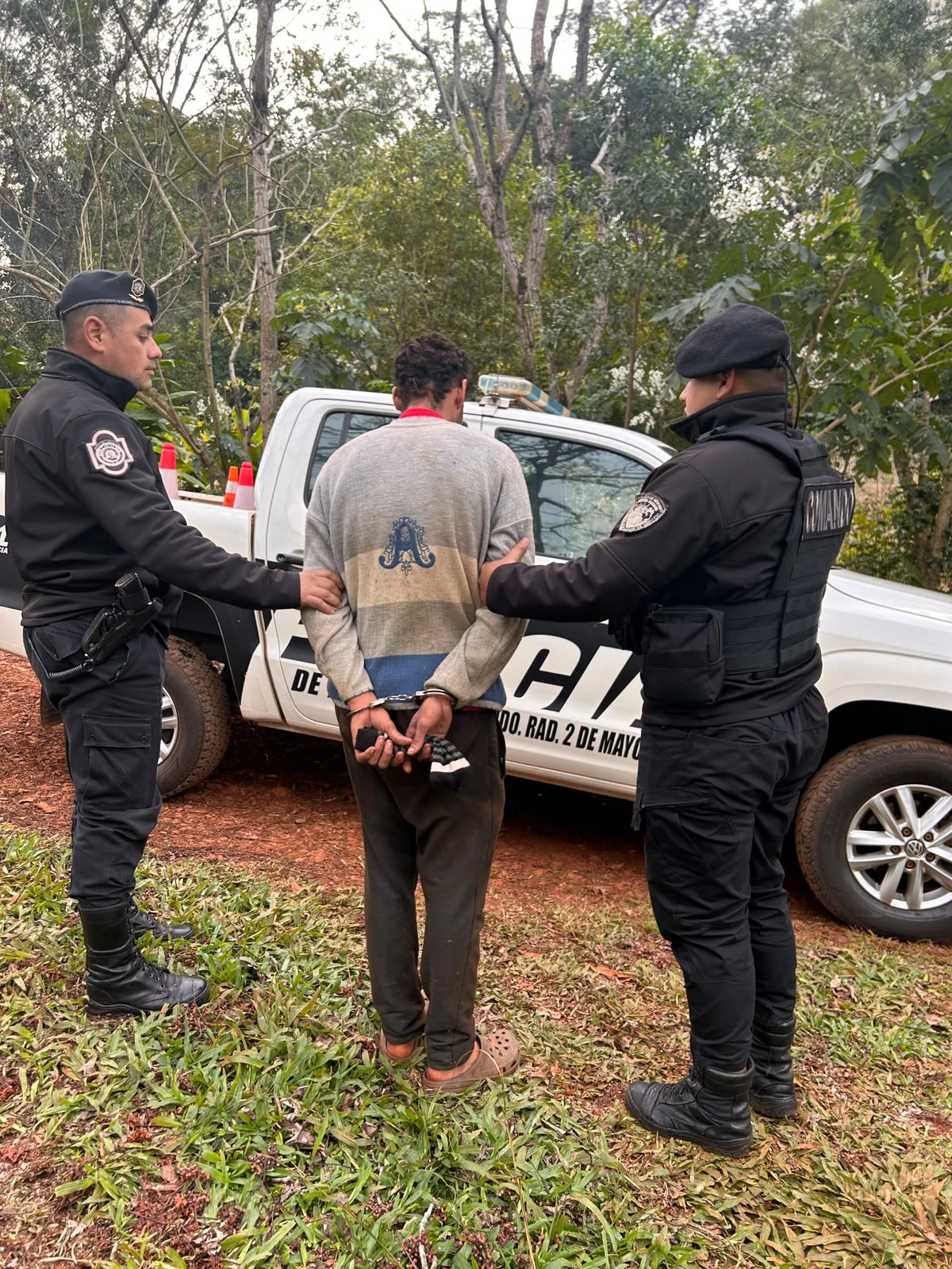 Joven de 21 años detenido en Dos de Mayo por vaciar la casa de un jubilado