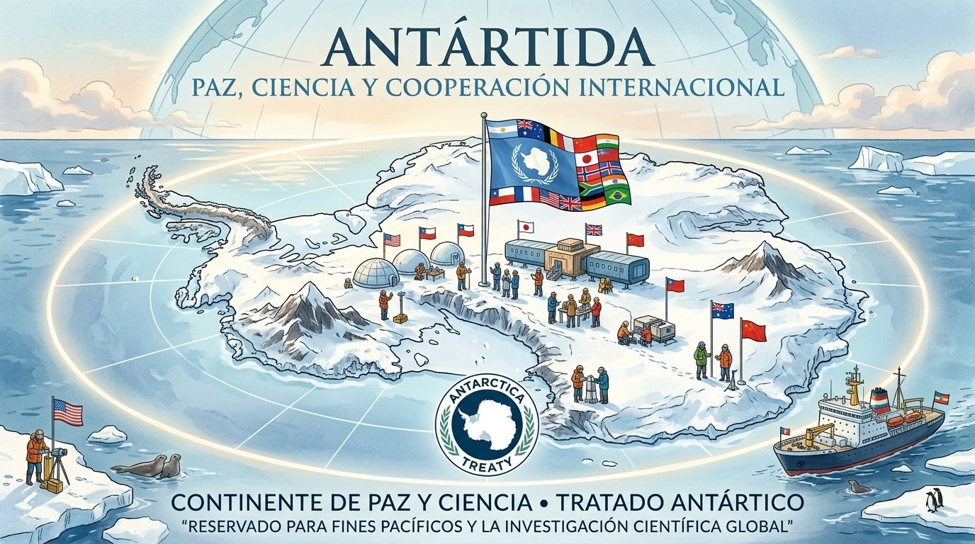 El Guardián del Continente Blanco: A 65 años de la vigencia del Tratado Antártico