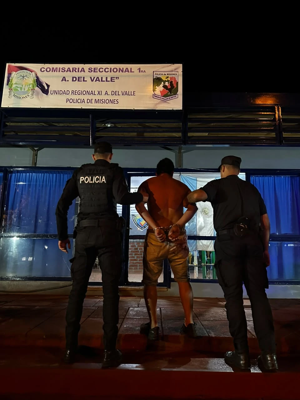 Detenido por intimidación y amenazas: Alcohol y arma blanca encendieron la madrugada en la avenida Las Américas