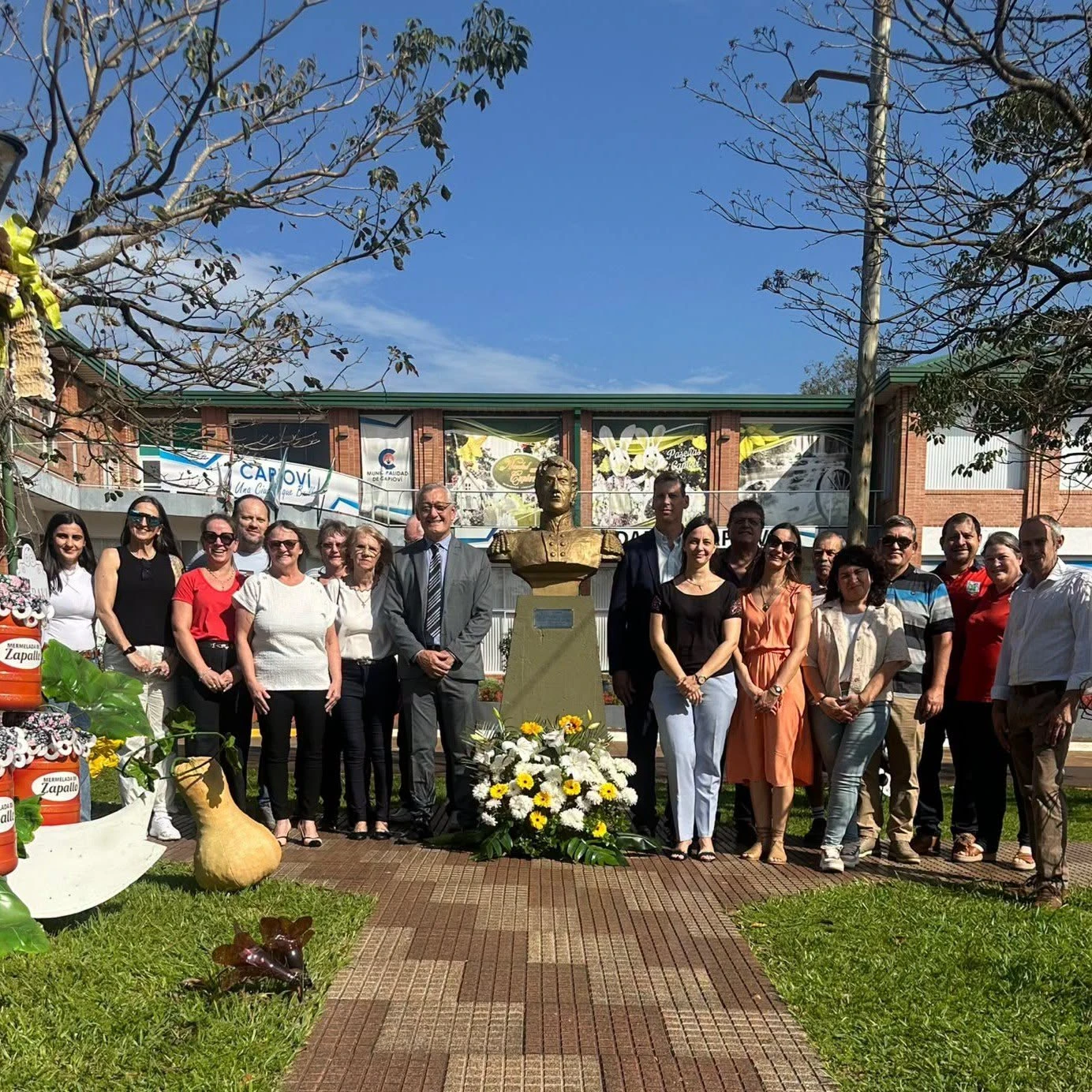 Conmemoraron un nuevo aniversario del paso a la inmortalidad del General San Martín en Capioví
