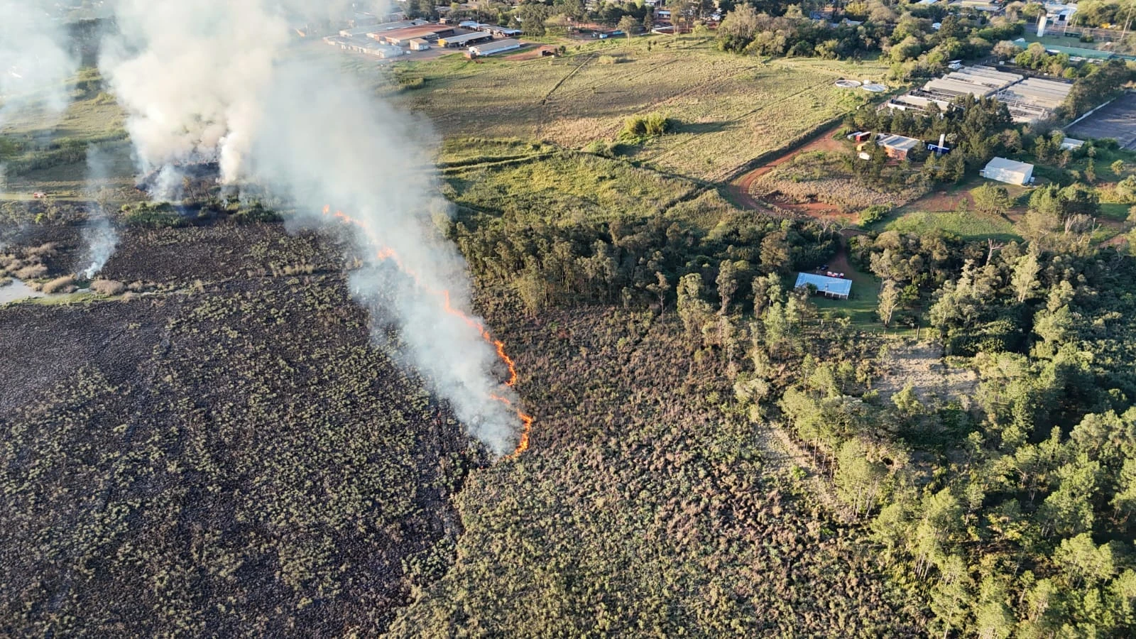 Casi 80 hectáreas afectadas por incendios en distintos puntos de Misiones