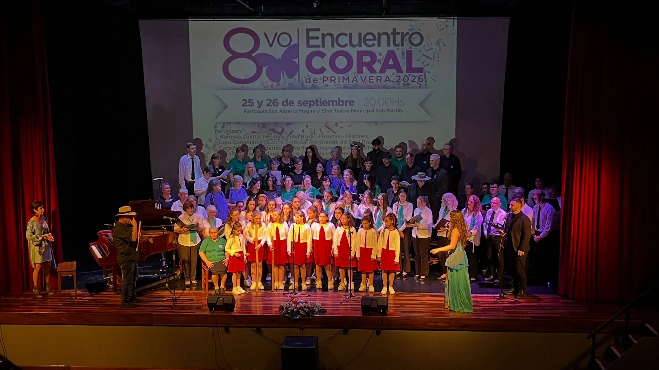Puerto Rico vive la segunda noche del Encuentro Coral de Primavera 2026
