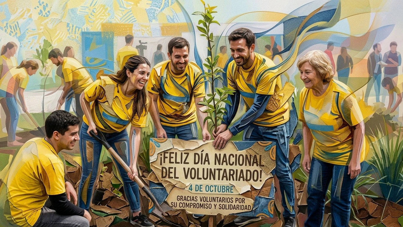 Día Nacional del Voluntariado: el gesto cotidiano de dar tiempo y manos para que otros estén mejor