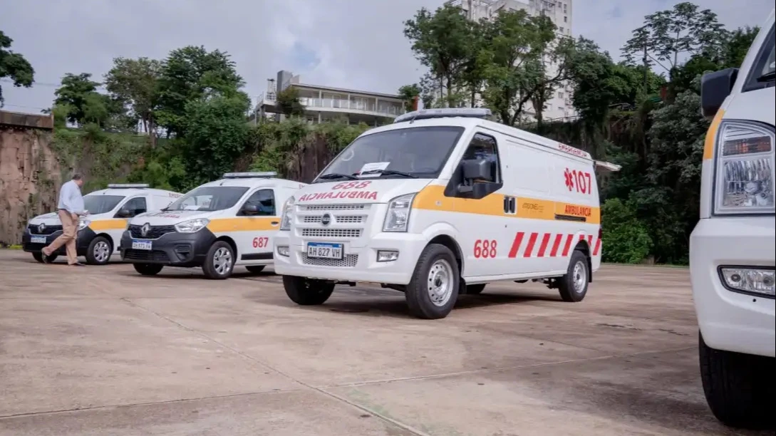 Salud Pública suma ocho ambulancias y refuerza la Red de Traslados en Misiones