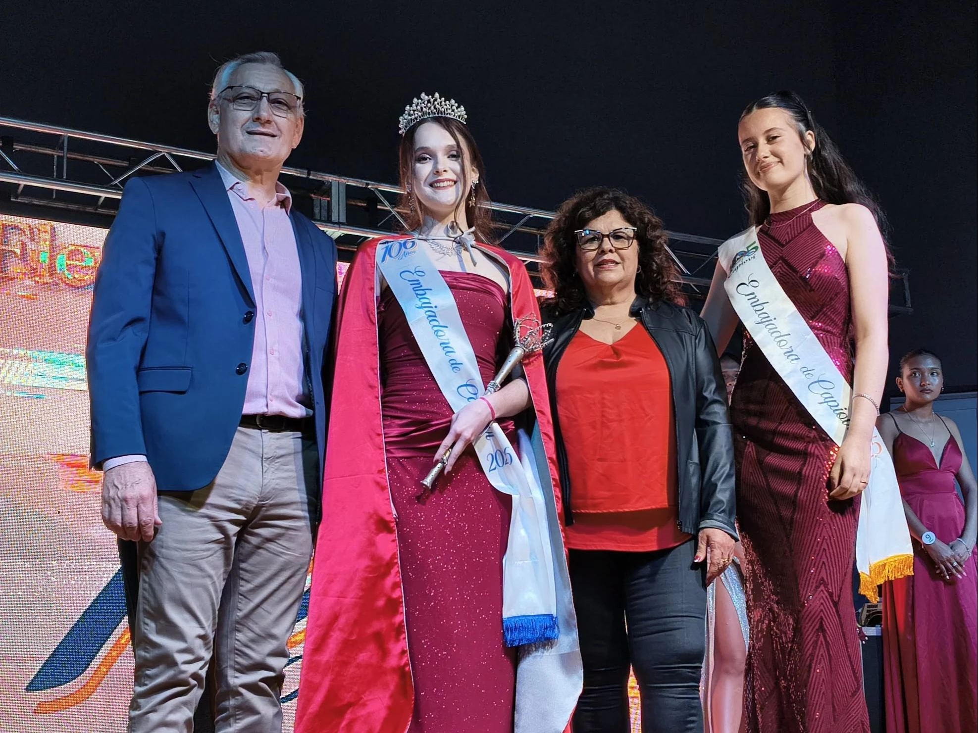 Karen Mabel Schmidt fue presentada como Embajadora Capioví 2026/2027