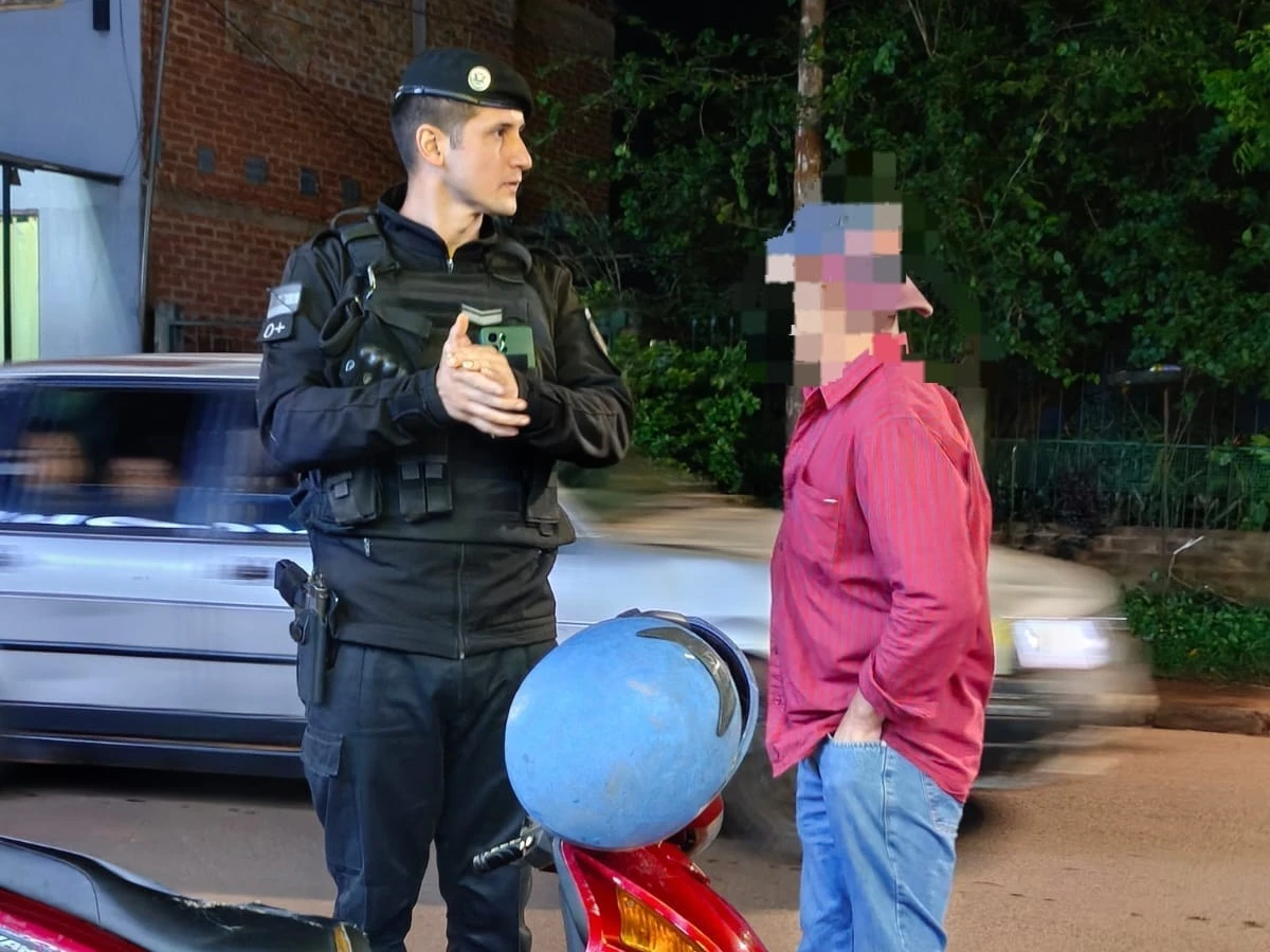 Dos motociclistas demorados en Puerto Leoni y Eldorado por conducir en estado de ebriedad