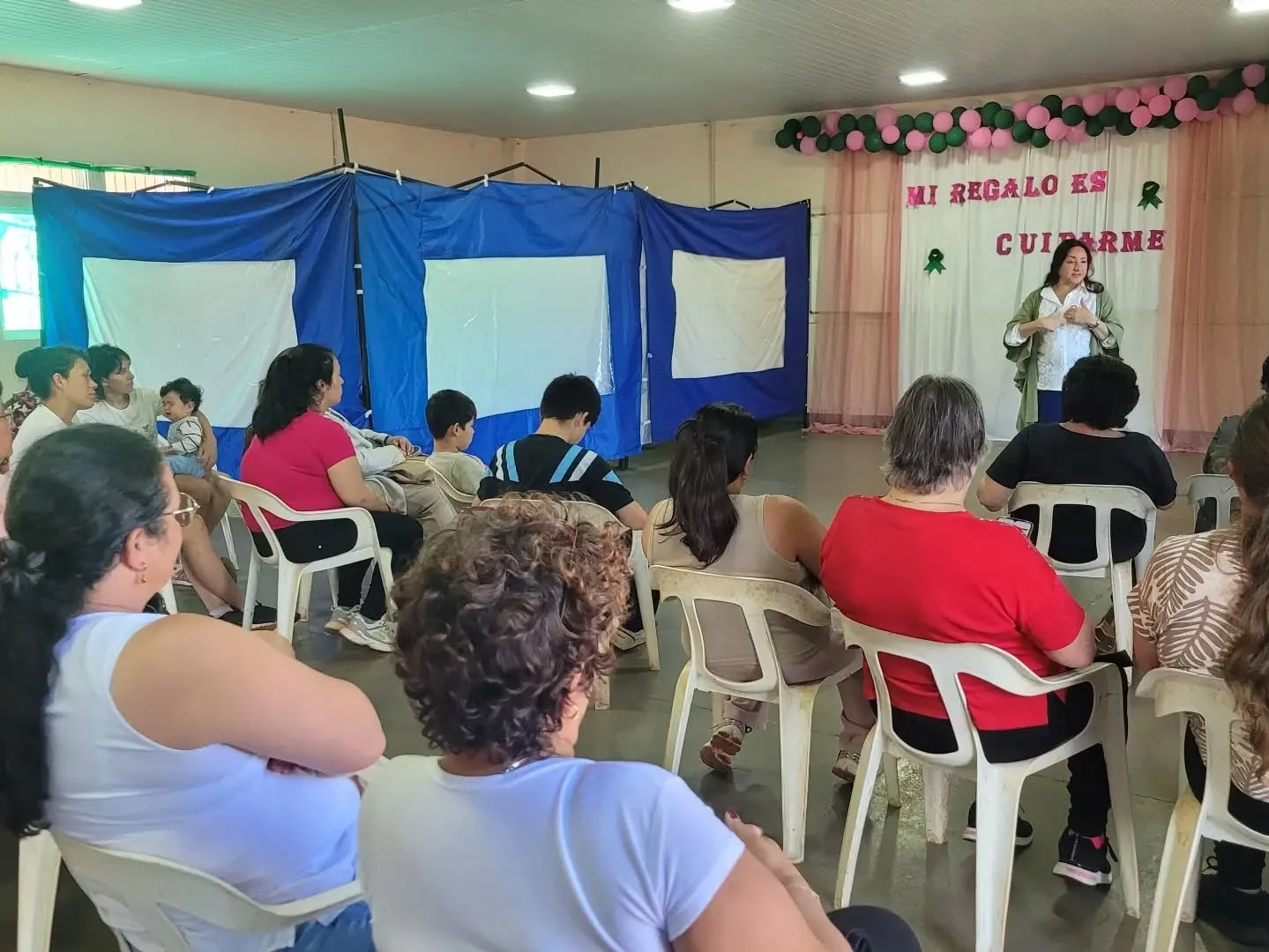 Garuhapé reunió prevención, belleza y salud mental en una jornada dedicada a las mamás