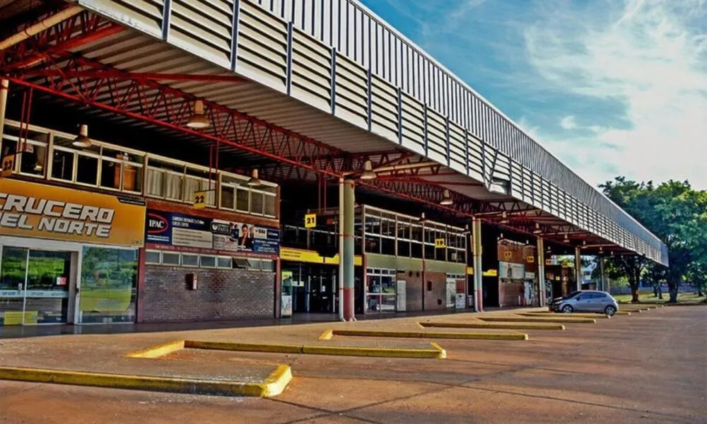 Logo de Terminal de Omnibus de Jardín América
